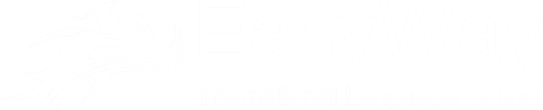 Logo de Easyway en blanco